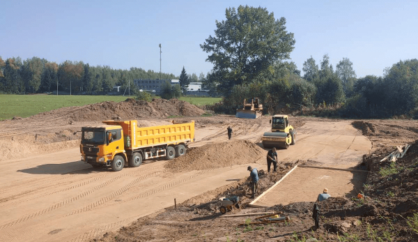 Подготовка участка и демонтажно-строительные работы в г. Шклов