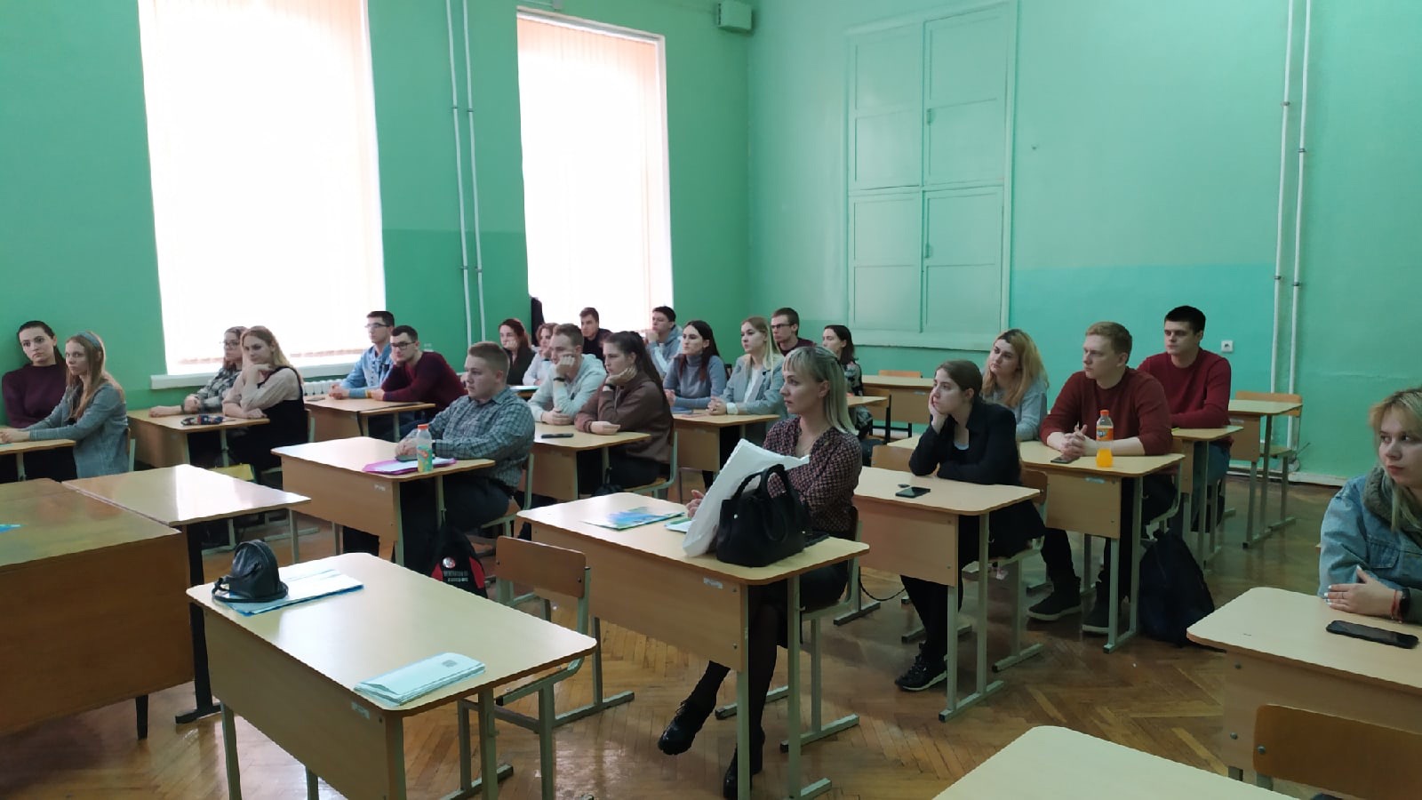 Встреча сотрудников нашего предприятия со студентами БелГУТа