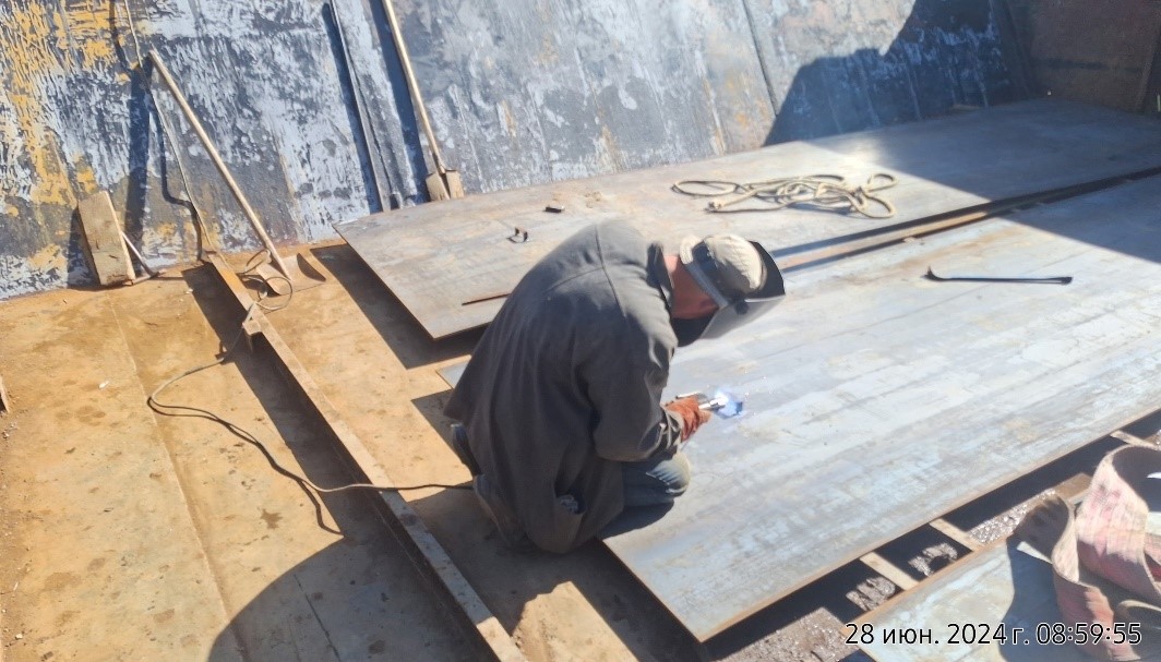 Обработка, демонтажные работы в г. Речицы (Фарфоровый завод)