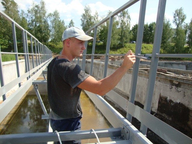 Демонтаж опалубки илоуплотнителя и ВО в г. Витебск