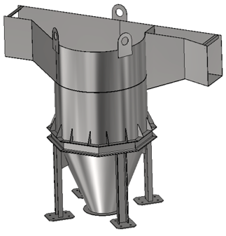 Песколовка тангенциальная