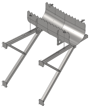 Лоток сборный и распределительный